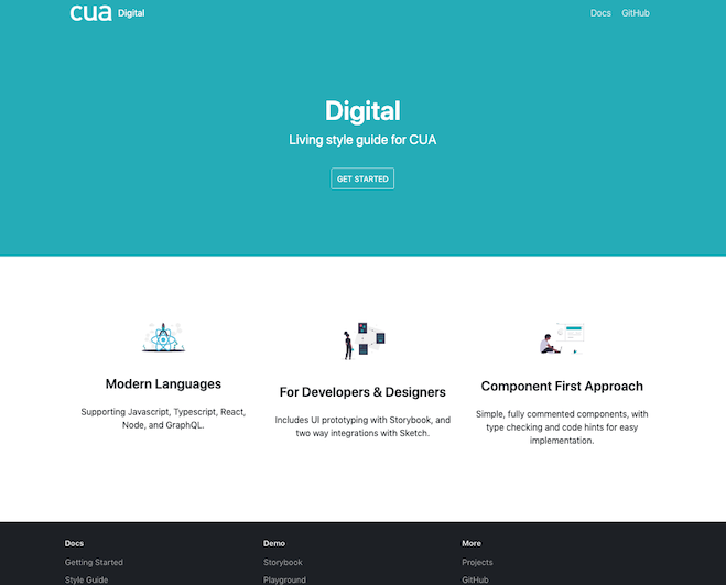 CUA: Digital Style Guide (2019)